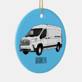 Afbeelding van Delivery van cartoon Keramisch Ornament (Rechts)