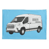 Afbeelding van Delivery van cartoon Kussensloop (Achterkant)