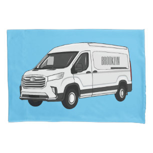 Afbeelding van Delivery van cartoon Kussensloop
