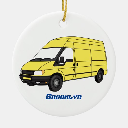 Afbeelding van Delivery van Keramisch Ornament (Voorkant)