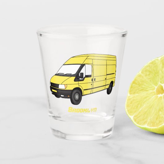 Afbeelding van Delivery van Shot Glas (Voorkant)