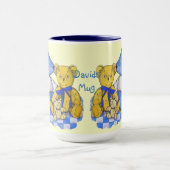 afbeelding van drie leuke oude  teddy mok (Midden)