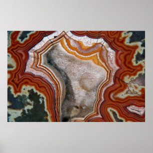 Afbeelding van Dryhead-agate Poster