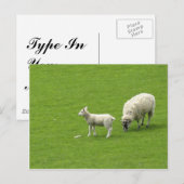 Afbeelding van een Baby met haar moeder Briefkaart (Voorkant / Achterkant)