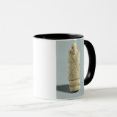 Afbeelding van een bebaard man (olifantenivoor) mok (Voorkant rechts)