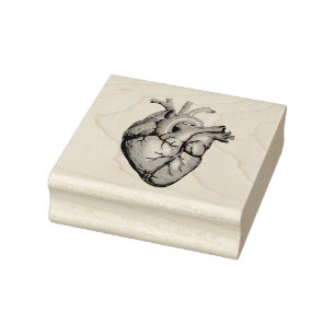 afbeelding van een Heart Self-Inking Stamp Rubberstempel