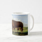  afbeelding van een Hereford-stier Koffiemok (Voorkant rechts)
