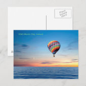 Afbeelding van een luchtballon voor briefkaart (Voorkant / Achterkant)
