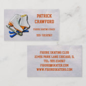 Afbeelding van een tekencoach of trainer of clubei visitekaartje (Voorkant / Achterkant)