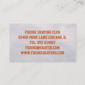 Afbeelding van een tekencoach of trainer of clubei visitekaartje (Achterkant)