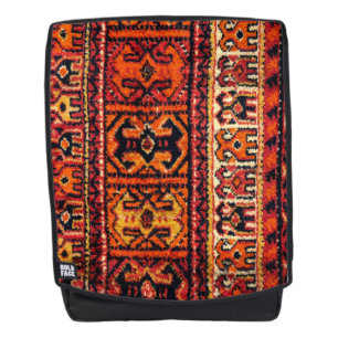 Afbeelding van een vintage tapijt. Imponerende tex Rugtassen
