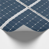 Afbeelding van een zonnepaneel grappig cadeaupapier (Hoek)
