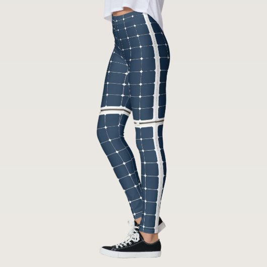 Afbeelding van een zonnepaneel grappig leggings (Links)