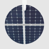 Afbeelding van een zonnepaneel grappig ornament (achterkant)