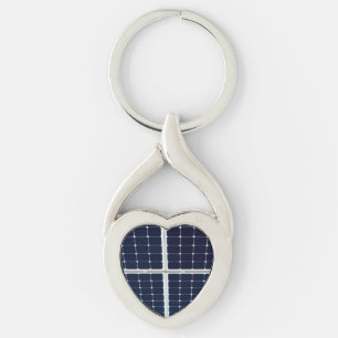 Afbeelding van een zonnepaneel grappig sleutelhanger