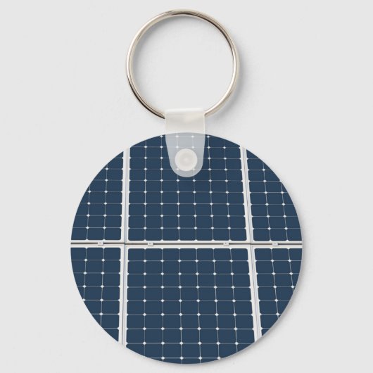 Afbeelding van een zonnepaneel grappig sleutelhanger (Voorkant)