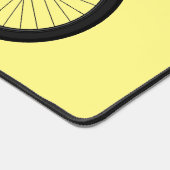 Afbeelding van fietscartoon bureaumat (Hoek)