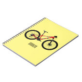 Afbeelding van fietscartoon notitieboek (Linkerzijde)