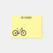 Afbeelding van fietscartoon post-it® notes (Voorkant)