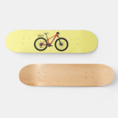 Afbeelding van fietscartoon skateboard (Horizontaal)