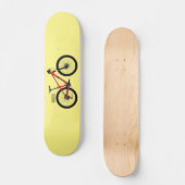 Afbeelding van fietscartoon skateboard (Voorkant)