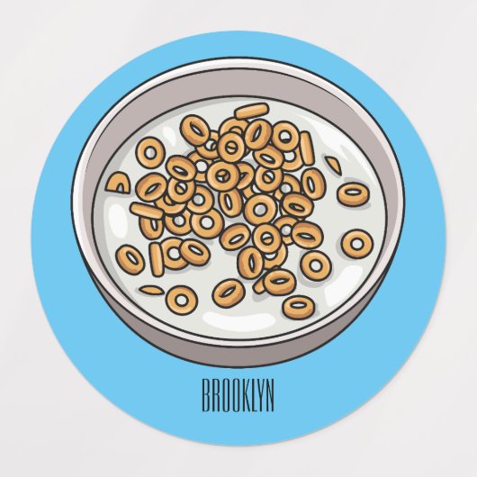 Afbeelding van graancartoon labels (Design 2)