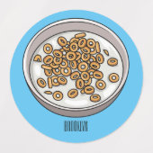 Afbeelding van graancartoon labels (Design 1)