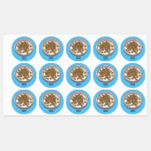 Afbeelding van graancartoon labels (Vel)