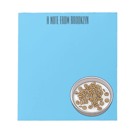 Afbeelding van graancartoon notitieblok (Voorkant)