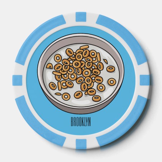 Afbeelding van graancartoon poker chips (Voorkant)