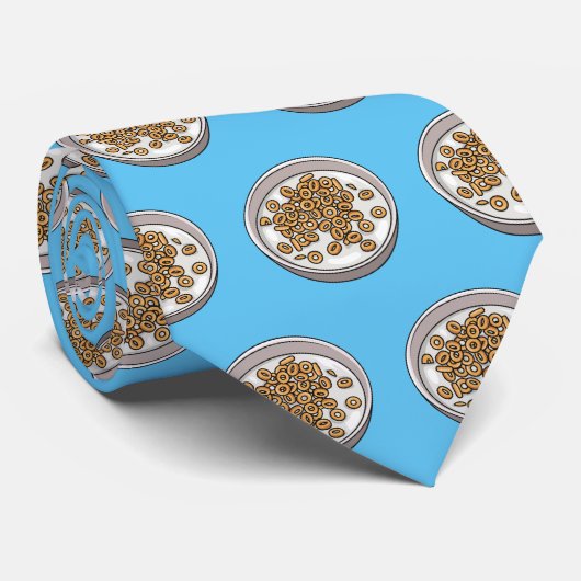 Afbeelding van graancartoon stropdas (Opgerold)