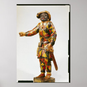 Afbeelding van Harlequin uit het Serafin Theater Poster