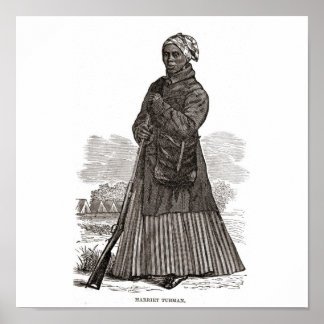 Afbeelding van Harriet Tubman, vóór 1869 Poster