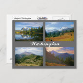 Afbeelding van het briefkaart Washington (Voorkant / Achterkant)