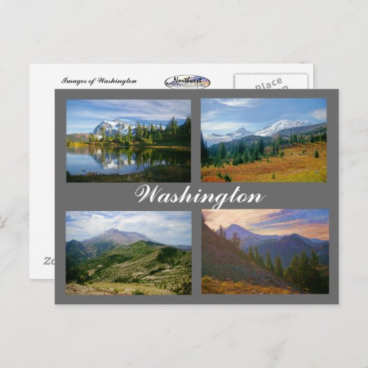 Afbeelding van het briefkaart Washington (Voorkant / Achterkant)