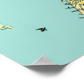 Afbeelding van het culturele dorp Doha Katara Qata Poster (Hoek)