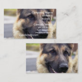 Afbeelding van het Duitse Visitekaartje Shepherd (Voorkant / Achterkant)