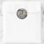 Afbeelding van het Forum Romanum Ronde Sticker (Tas)
