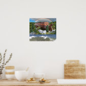 Afbeelding van het grote noahs ark Diorama Gloss C Poster (Keuken)