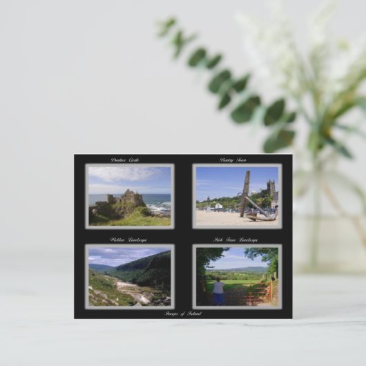 Afbeelding van het Ierse briefkaart (Staand voorkant)