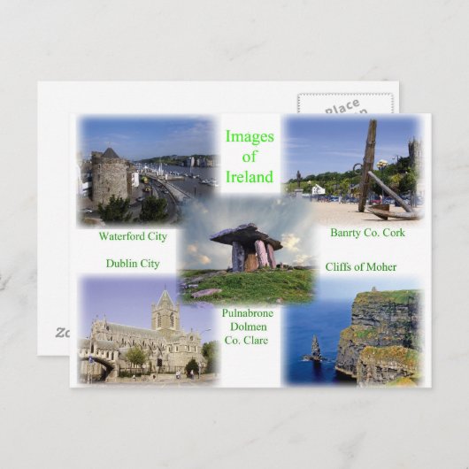 Afbeelding van het Ierse Briefkaart (Voorkant / Achterkant)