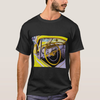 Afbeelding van het interieur van de auto t-shirt