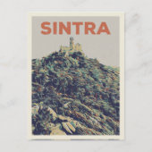 Afbeelding van het paleis Sintra Pena Portugal Briefkaart (Voorkant)