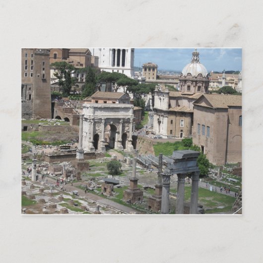 Afbeelding van het Roman Forum Briefkaart (Voorkant)