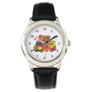 Afbeelding van hotdog-cartoon horloge