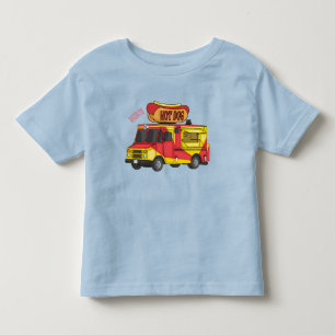 Afbeelding van hotdog-cartoon kinder shirts