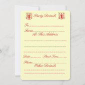 afbeelding van Ivy bladeren en Robin Wildlife Kers Kaart (Achterkant)