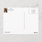 afbeelding van kastanjebruin  briefkaart (Achterkant)