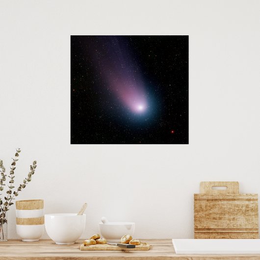 Afbeelding van komeet C/2001 Q4 (NEAT) Poster (Keuken)