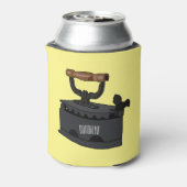 Afbeelding van koolijzerhoudende cartoon blikjeskoeler (Blikje Achterkant)